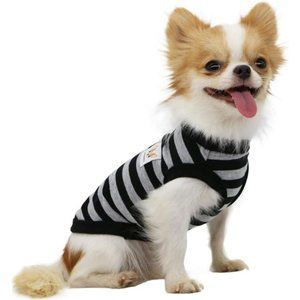 100% Cotton Striped Dog Shirts for Small Dogs Chihuahua Puppy Clothes Tank Vest